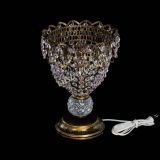 Настольная лампа Астра ажур №1 под бронзу Розовая в Сочи