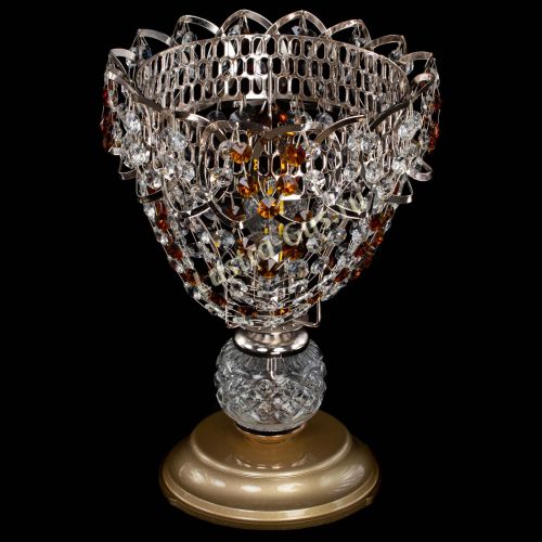 Настольная лампа Астра ажур №1 в Сочи Гусь Хрустальный