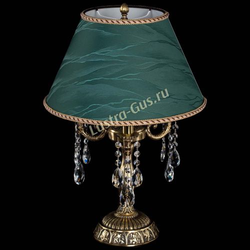 Бронзовая настольная лампа Аврора №3 Баден с абажуром в Сочи Бронзовая настольная лампа Аврора №3 Баден с абажуром в Сочи