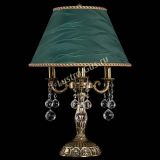 Бронзовая настольная лампа Аврора №3 Шар с абажуром в Сочи