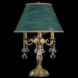 Бронзовая настольная лампа Аврора №3 Шар с абажуром в Сочи