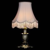 Бронзовая настольная лампа Делия №1 с абажуром в Сочи