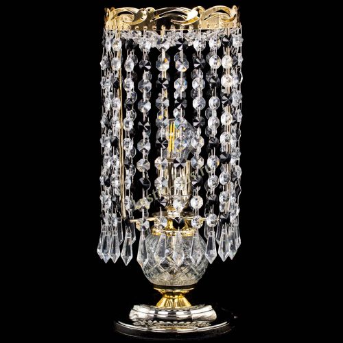 Настольная лампа Диана Карандаш черная в Сочи Гусь Хрустальный