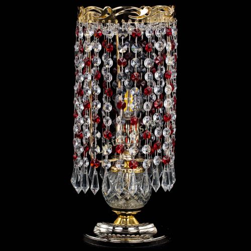 Настольная лампа Диана Карандаш красная в Сочи Гусь Хрустальный