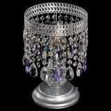 Настольная лампа Флоренция №1 фиолетовая в Сочи