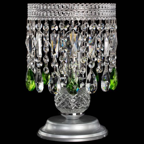 Настольная лампа Флоренция №1 зеленая в Сочи Гусь Хрустальный