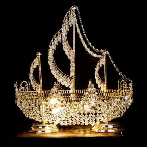 Настольная лампа Каравелла в Сочи Гусь Хрустальный