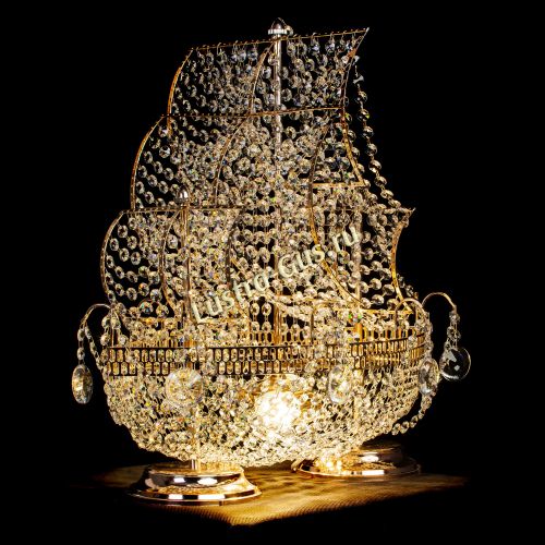 Настольная лампа Каравелла в Сочи Гусь Хрустальный