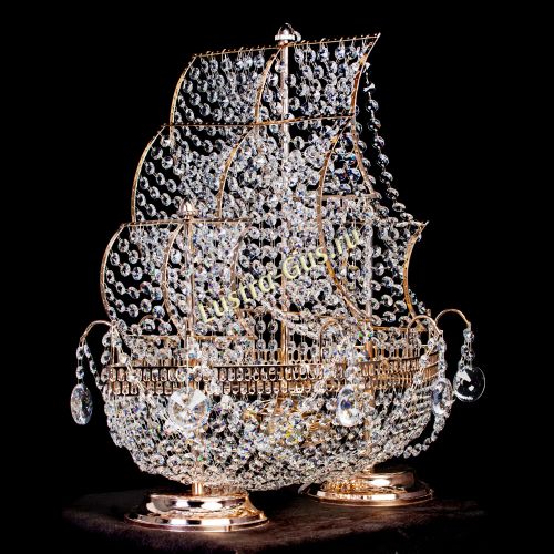 Настольная лампа Каравелла в Сочи Гусь Хрустальный