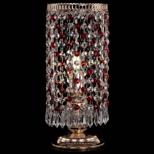 Настольная лампа Кольцо с карандашами красная в Сочи Гусь Хрустальный