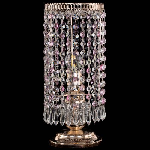 Настольная лампа Кольцо с карандашами розовая в Сочи Гусь Хрустальный