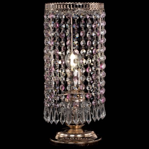 Настольная лампа Кольцо с карандашами розовая в Сочи Гусь Хрустальный