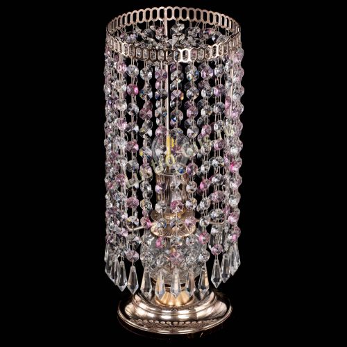 Настольная лампа Кольцо с карандашами розовая в Сочи Гусь Хрустальный