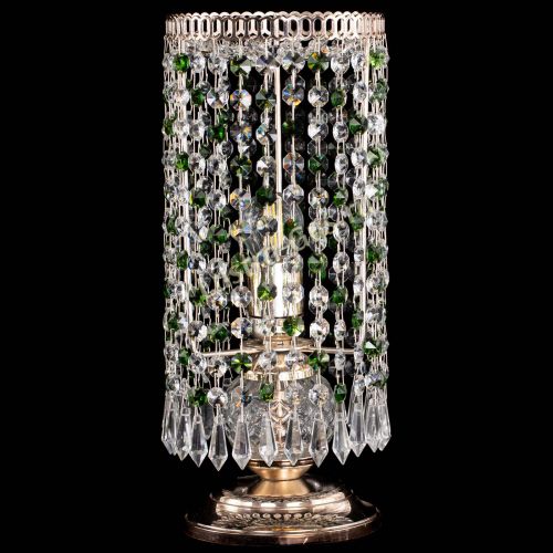 Настольная лампа Кольцо с карандашами зеленая в Сочи Гусь Хрустальный