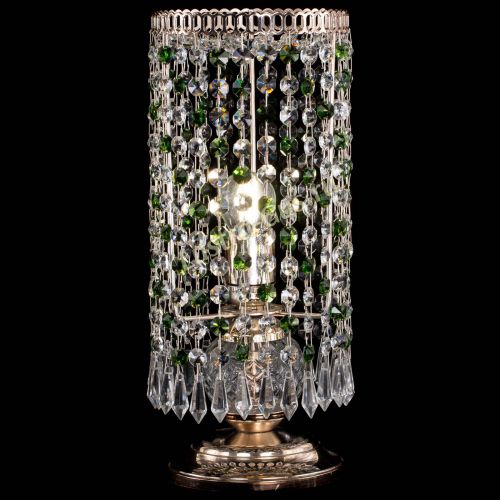 Настольная лампа Кольцо с карандашами зеленая в Сочи Гусь Хрустальный