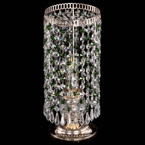 Настольная лампа Кольцо с карандашами зеленая в Сочи Гусь Хрустальный