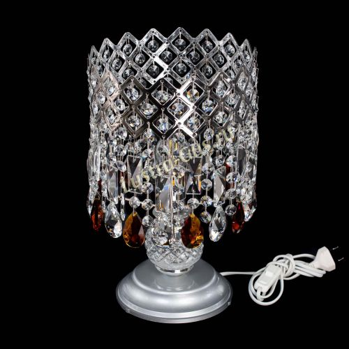 Настольная лампа Корона №1 чайная в Сочи Гусь Хрустальный