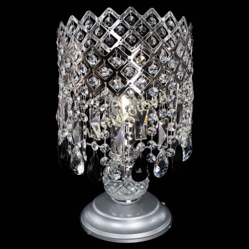 Настольная лампа Корона №1 черная в Сочи Гусь Хрустальный