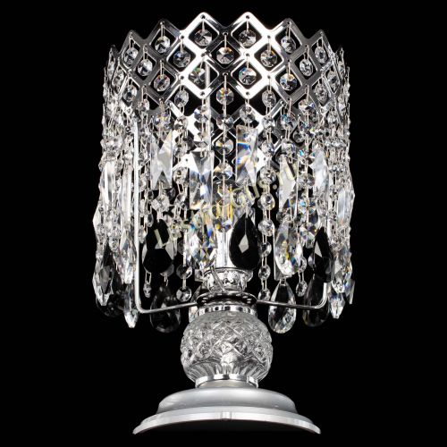 Настольная лампа Корона №1 черная в Сочи Гусь Хрустальный