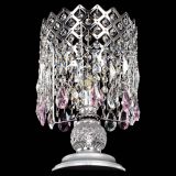 Настольная лампа Корона №1 розовая в Сочи