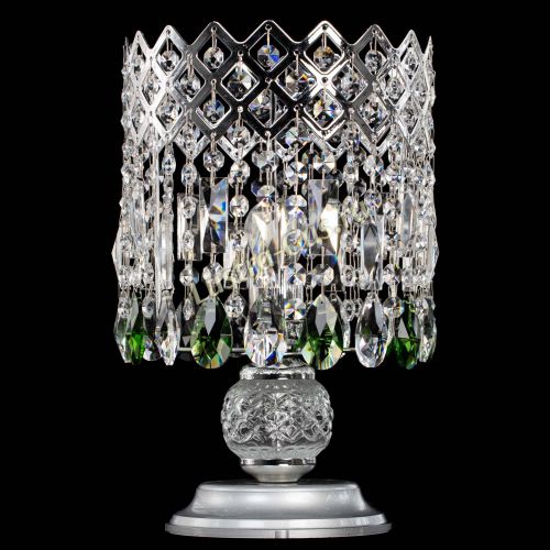 Настольная лампа Корона №1 зеленая в Сочи Гусь Хрустальный