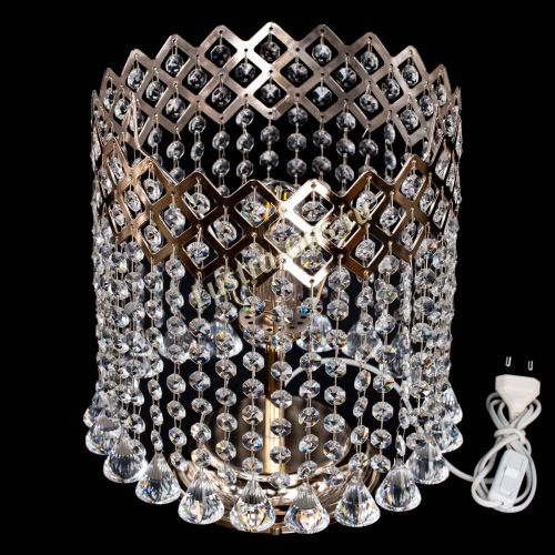 Лампа настольная Корона №3 конус в Сочи Гусь Хрустальный