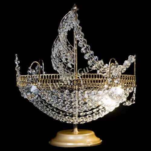 Настольная лампа Корвет №1 в Сочи Гусь Хрустальный