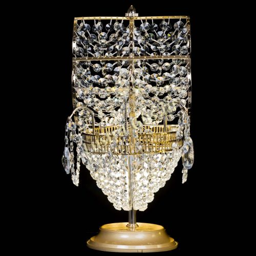 Настольная лампа Корвет №1 в Сочи Гусь Хрустальный