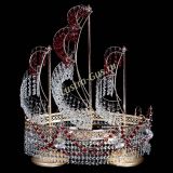 Настольная лампа Корвет № 2 Венеция красный в Сочи