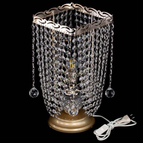 Настольная лампа Квадрат лепестки в Сочи Гусь Хрустальный