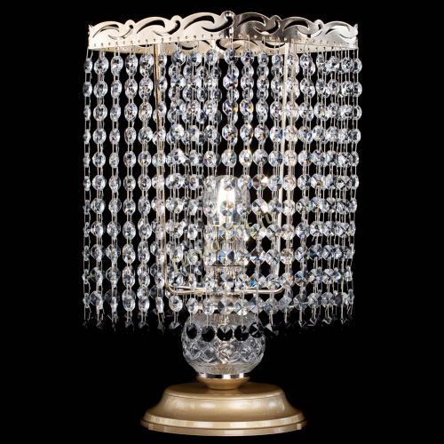 Настольная лампа Квадрат оптикон №1 черная в Сочи Гусь Хрустальный