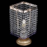 Настольная лампа Квадрат оптикон №1 фиолетовая в Сочи