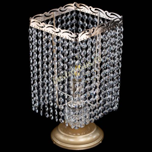 Настольная лампа Квадрат оптикон №1 в Сочи Гусь Хрустальный