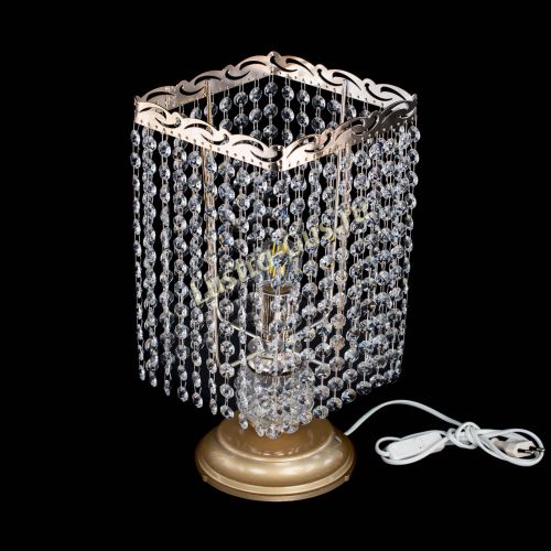 Настольная лампа Квадрат оптикон №1 в Сочи Гусь Хрустальный