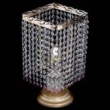 Настольная лампа Квадрат оптикон №1 розовая в Сочи