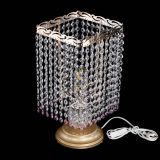 Настольная лампа Квадрат оптикон №1 розовая в Сочи