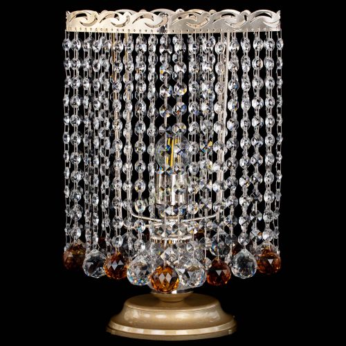 Настольная лампа Квадрат шар чайная в Сочи Гусь Хрустальный