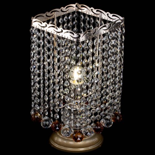 Настольная лампа Квадрат шар чайная в Сочи Гусь Хрустальный