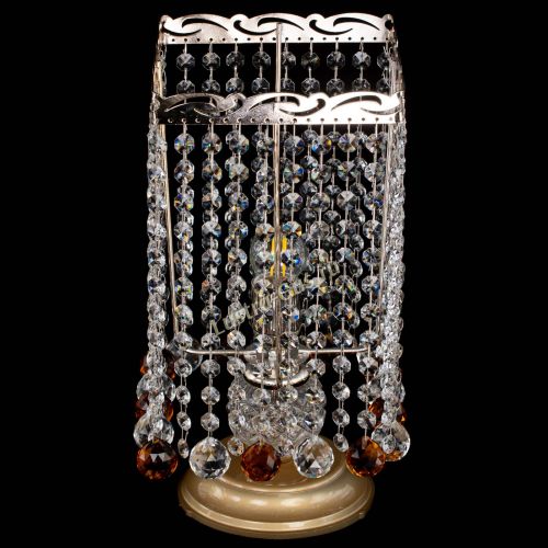 Настольная лампа Квадрат шар чайная в Сочи Гусь Хрустальный