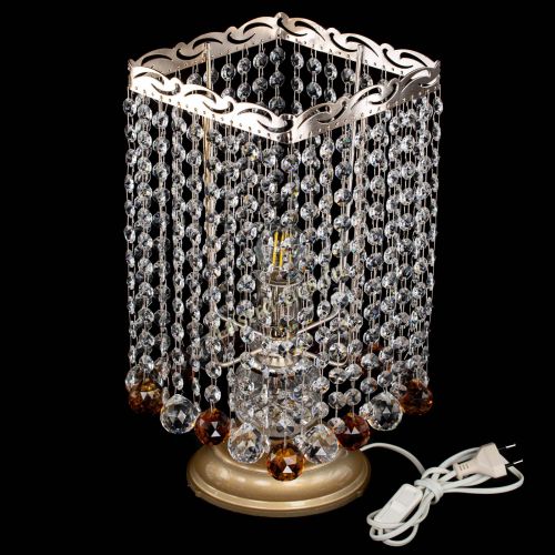 Настольная лампа Квадрат шар чайная в Сочи Гусь Хрустальный