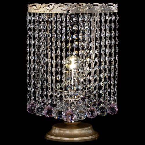 Настольная лампа Квадрат шар розовая в Сочи Гусь Хрустальный