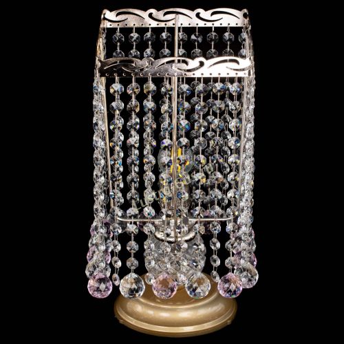 Настольная лампа Квадрат шар розовая в Сочи Гусь Хрустальный