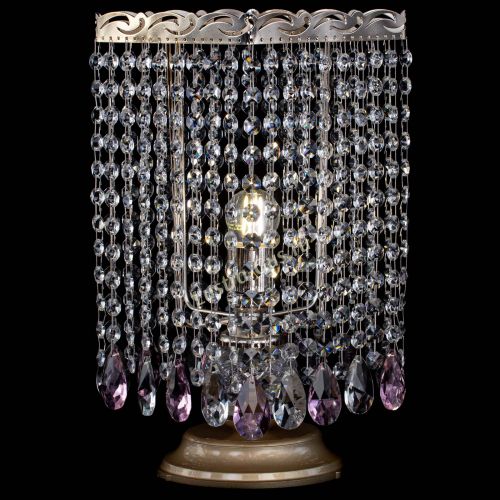 Настольная лампа Квадрат журавлик розовая в Сочи Гусь Хрустальный