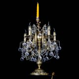 Бронзовая настольная лампа Луиза №5/2 шар в Сочи