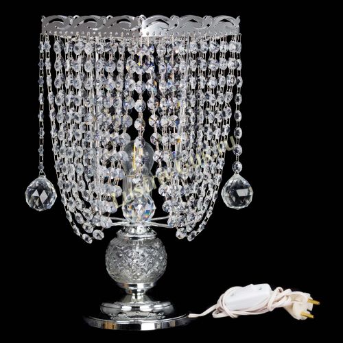 Лампа настольная Престиж 2 Лепестки в Сочи Гусь Хрустальный