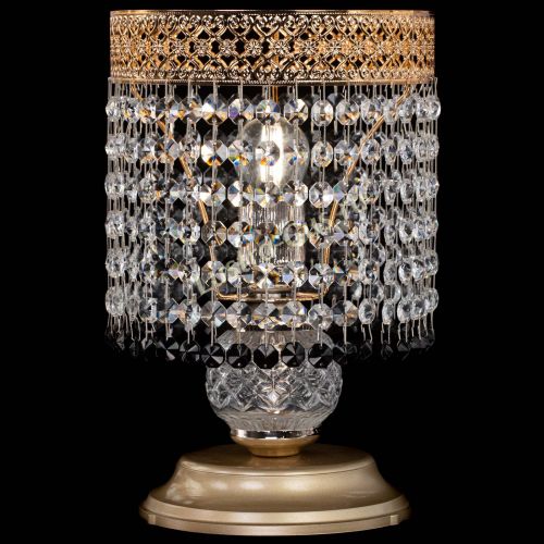 Настольная лампа Венеция №1 мини черная в Сочи Гусь Хрустальный