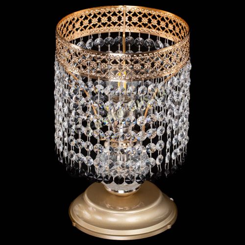 Настольная лампа Венеция №1 мини черная в Сочи Гусь Хрустальный
