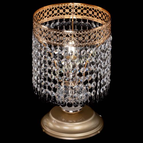 Настольная лампа Венеция №1 мини черная в Сочи Гусь Хрустальный