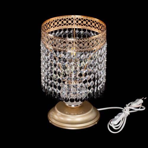 Настольная лампа Венеция №1 мини черная в Сочи Гусь Хрустальный
