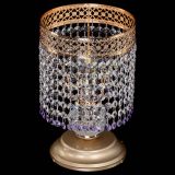 Настольная лампа Венеция №1 мини фиолетовая в Сочи